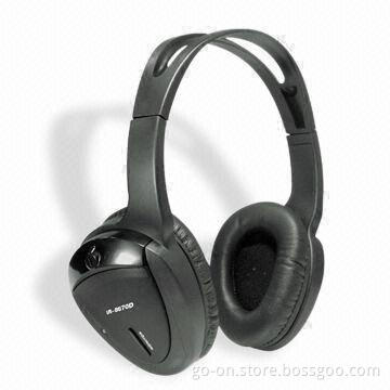 Infrared Wireless Headphones with Auto Mute and Power Off Function